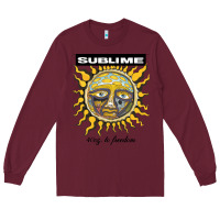 Burgundy sunflower sublime 40oz to freedom toddler Long Sleeve Tee - artisFamous