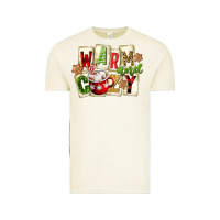 Vintage Arctic warm and cozy hot cocoa Vintage Tee - FaDigitalArtStudio