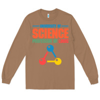 Toasted Coconut UNIVERSITY OF SCIENCE PROFESSOR OF LOGIC Long Sleeve Tee - artisFamous