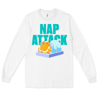 White nap attack Long Sleeve Tee - artisFamous