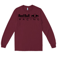 Burgundy red racing Long Sleeve Tee - artisFamous