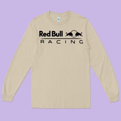 Red Racing Long Sleeve Tee Designed By Artisfamous