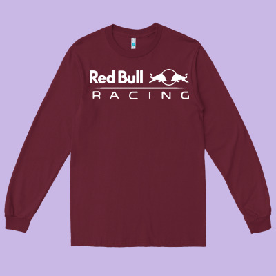 Red Racing Long Sleeve Tee Designed By Artisfamous