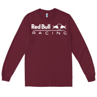Burgundy red racing Long Sleeve Tee - artisFamous
