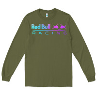Army Green red racing Long Sleeve Tee - artisFamous