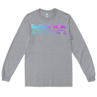 Heather Grey red racing Long Sleeve Tee - artisFamous