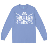 Colony Blue row the boat minnesota Long Sleeve Tee - artisFamous