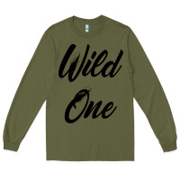 Army Green wild one Long Sleeve Tee - artisFamous