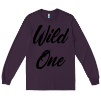 Plum wild one Long Sleeve Tee - artisFamous