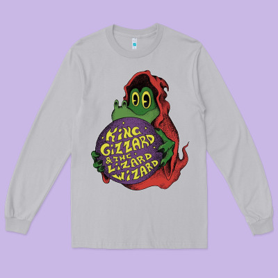The Little Crocodile Long Sleeve Tee Designed By Artisfamous
