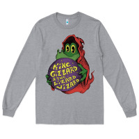Heather Grey The Little Crocodile Long Sleeve Tee - artisFamous