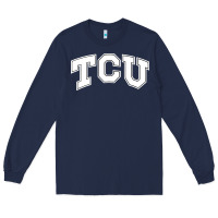 Navy tcu Long Sleeve Tee - artisFamous