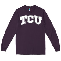 Plum tcu Long Sleeve Tee - artisFamous