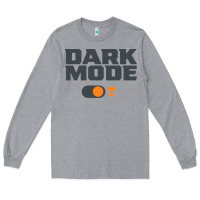 Heather Grey tennessee football dark mode Long Sleeve Tee - artisFamous