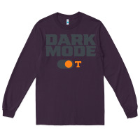 Plum tennessee football dark mode Long Sleeve Tee - artisFamous