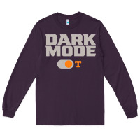 Plum tennessee football dark mode Long Sleeve Tee - artisFamous
