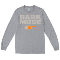 Heather Grey tennessee football dark mode Long Sleeve Tee - artisFamous