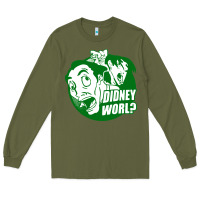 Army Green didney worl Long Sleeve Tee - artisFamous