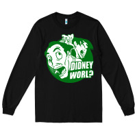 Black didney worl Long Sleeve Tee - artisFamous