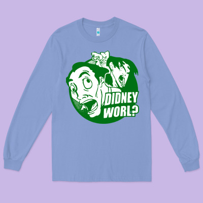 Didney Worl Long Sleeve Tee Designed By Artisfamous