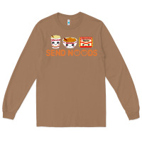 Toasted Coconut send noods Long Sleeve Tee - artisFamous