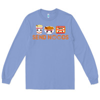 Colony Blue send noods Long Sleeve Tee - artisFamous