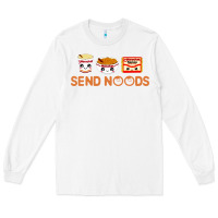 White send noods Long Sleeve Tee - artisFamous