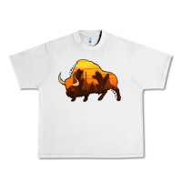 Lunar Rock western bison Urban Heavy Tee - Jasminsmagicworld