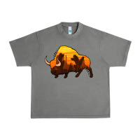 Tornado western bison Urban Heavy Tee - Jasminsmagicworld
