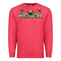 Cardinal western pug dogs Premium Sweatshirt - Jasminsmagicworld