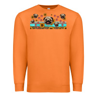 Carrot western pug dogs Premium Sweatshirt - Jasminsmagicworld