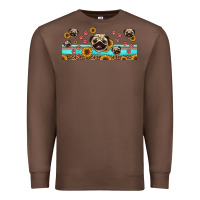 Chestnut western pug dogs Premium Sweatshirt - Jasminsmagicworld