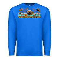 True Royal western pug dogs Premium Sweatshirt - Jasminsmagicworld
