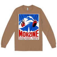 Toasted Coconut Savoie France Blue Long Sleeve Tee - artisFamous