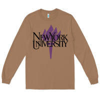 Toasted Coconut New York University Long Sleeve Tee - artisFamous