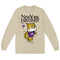 Mushroom New York University Long Sleeve Tee - artisFamous