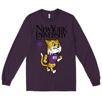 Plum New York University Long Sleeve Tee - artisFamous