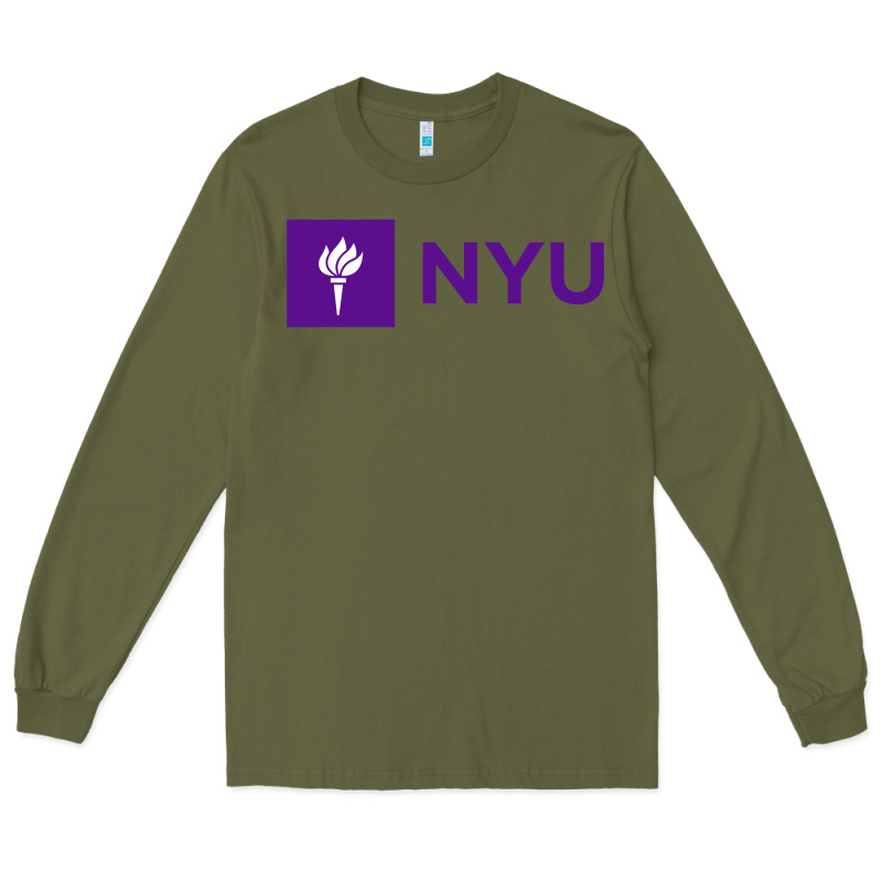 Nyu New York University Purple Long Sleeve Tee by artisFamous | Teevron