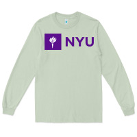 Matcha nyu new york university purple Long Sleeve Tee - artisFamous