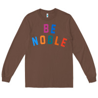 Chestnut be noble tee Long Sleeve Tee - artisFamous
