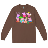 Chestnut Peppa Pig Long Sleeve Tee - artisFamous