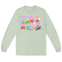 Matcha Peppa Pig Long Sleeve Tee - artisFamous