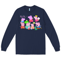 Navy Peppa Pig Long Sleeve Tee - artisFamous