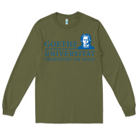 Army Green Goethe University Frankfurt Am Main Long Sleeve Tee - artisFamous