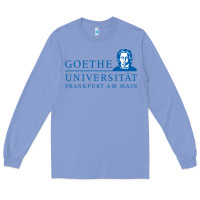Colony Blue Goethe University Frankfurt Am Main Long Sleeve Tee - artisFamous