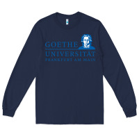 Navy Goethe University Frankfurt Am Main Long Sleeve Tee - artisFamous