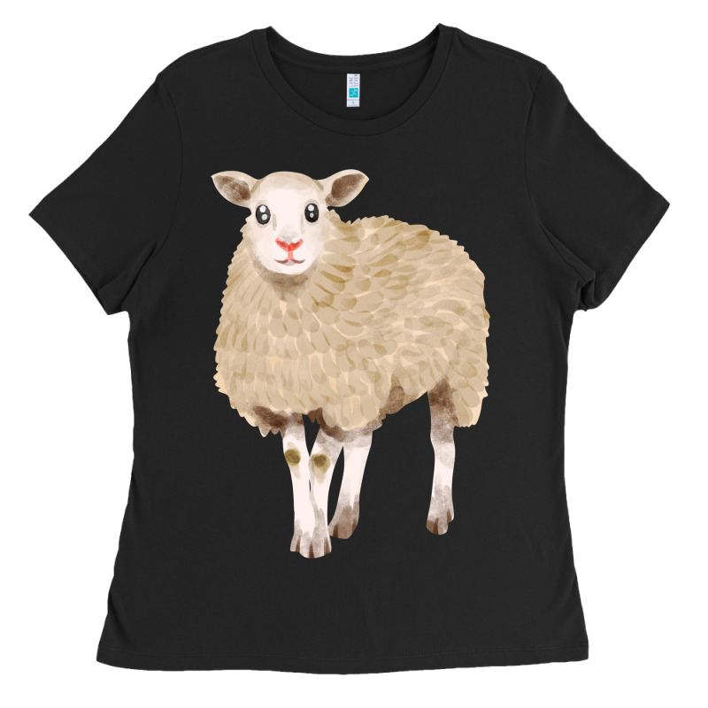Sheep Ladies Tee by FaDigitalArtStudio | Teevron