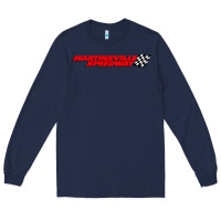 Navy martinsville speedway Long Sleeve Tee - artisFamous