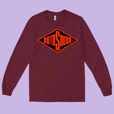 Rotosound Long Sleeve Tee Designed By Artisfamous