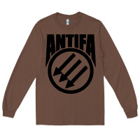 Chestnut anti blue check action Long Sleeve Tee - artisFamous